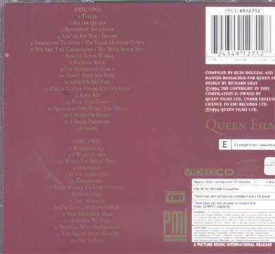 Greatest Flix 1 & 2  Video Cd